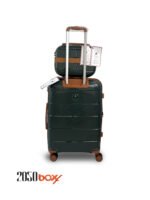 AYLA Shine CH3 – 5 Piece Luggage Set (Dark Green Edition)
