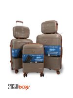 AYLA Shine CH3 – 5 Piece Luggage Set (Taupe Edition)