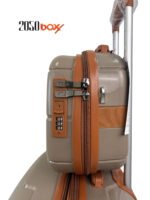 AYLA Shine CH3 – 5 Piece Luggage Set (Taupe Edition) - Image 4